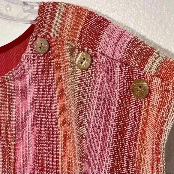 W5 Multicolored Ladies Top | size Medium - Picture 3 of 4